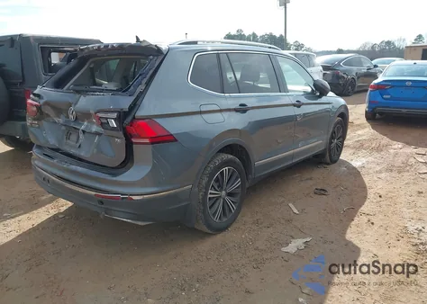 2018 Volkswagen Tiguan 2.0T Se/2.0T Sel из США, поврежденный, VIN 3VV3B7AX4JM028007